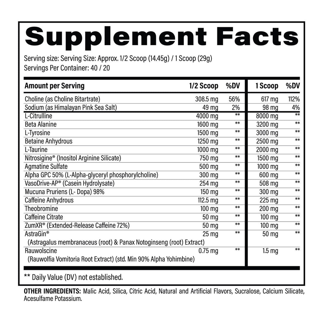 Black Magic x Condemned Labs Deception Pre-Workout -Strawberry Lemonade – 578g