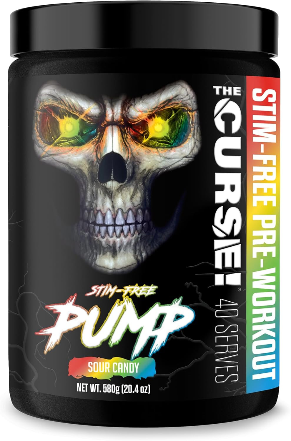 JNX SPORTS The Curse! Pump Pre Workout Powder – Stim-Free Pre Workout