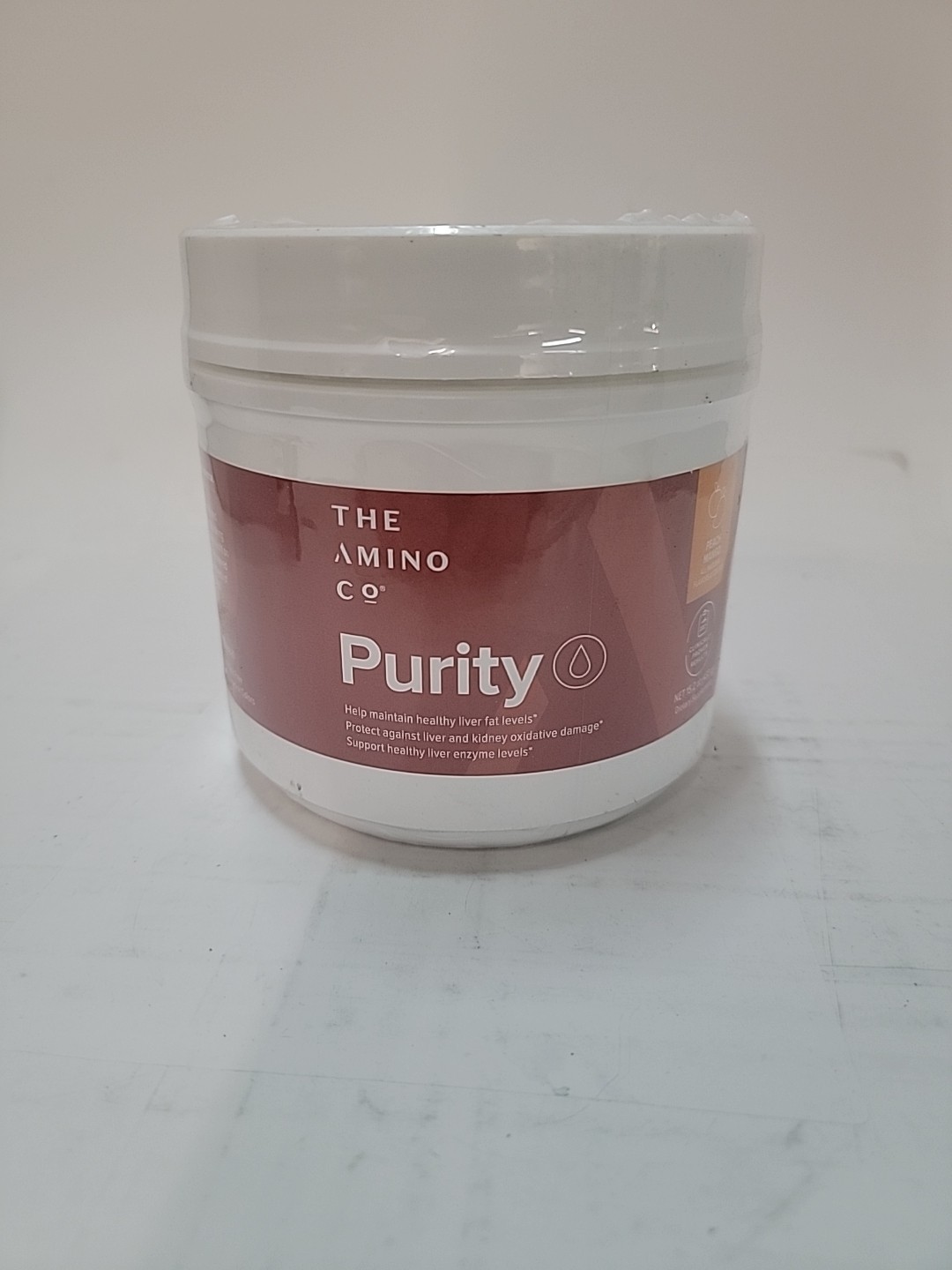 The Amino CO. Purity – Liver Support Supplement Peach Mango 15.2 Oz