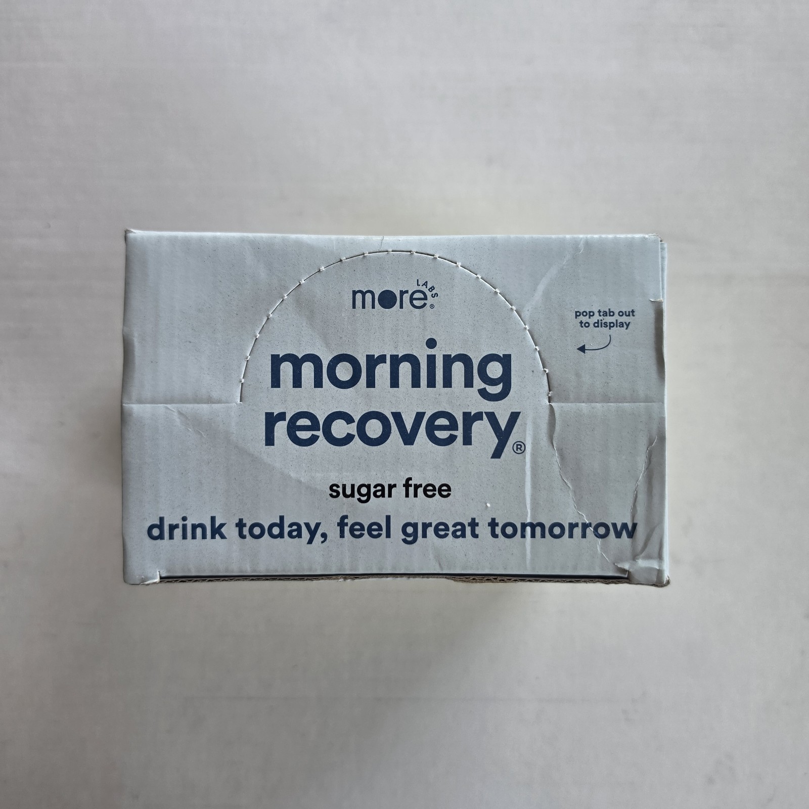 More Labs – Morning Recovery Drink – Supplement Lemon – Sugar Free – 6 Bottles