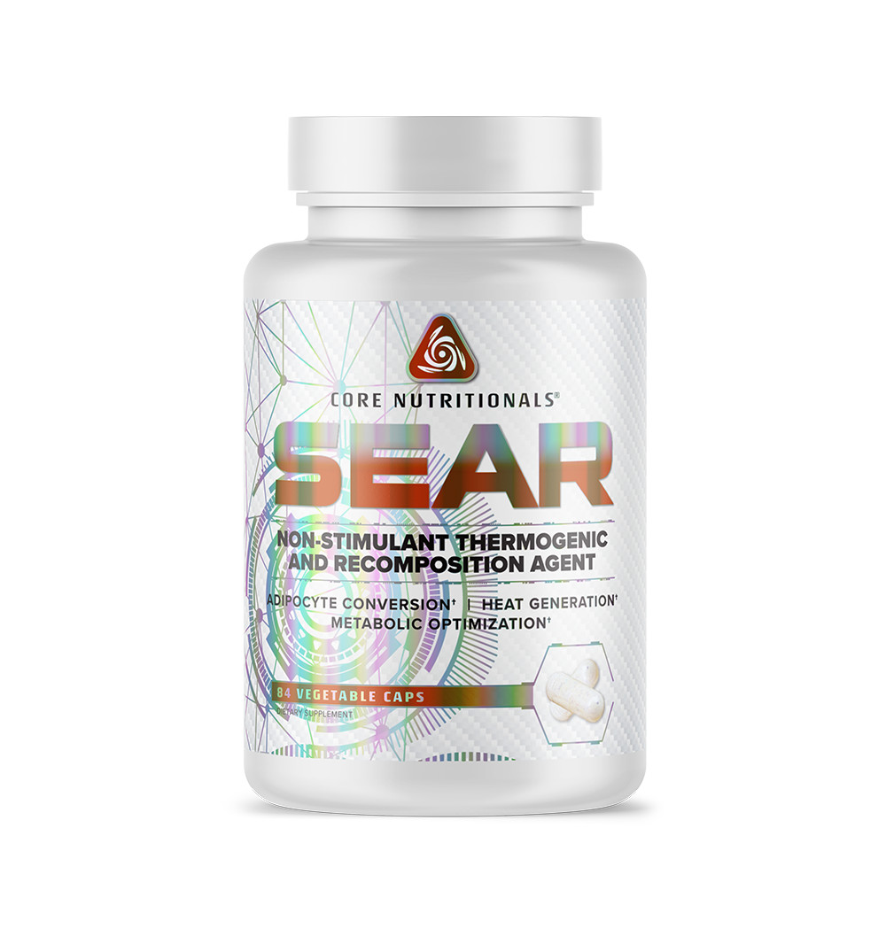 Core Nutritionals SEAR Non-Stimulant Thermogenic and Recomposition Agent 84 Caps