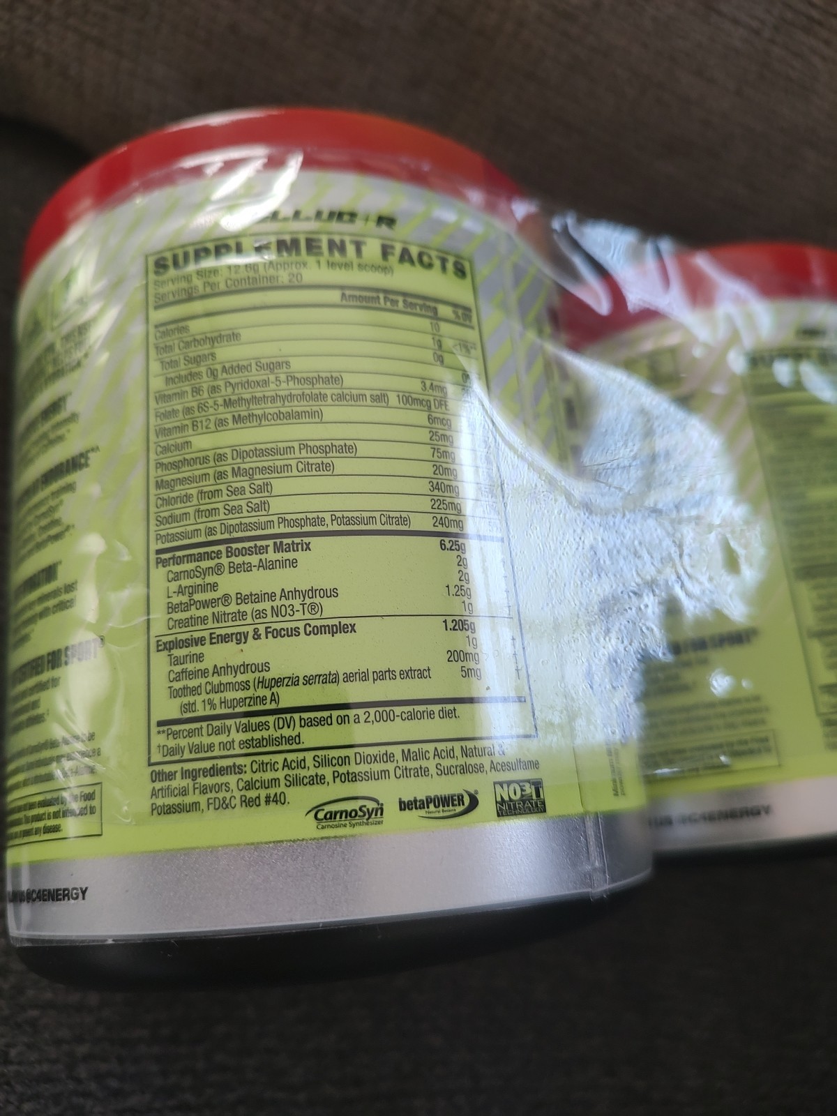 C4 Sport Hawaiian Punch Fruit Juicy PreWorkout 8.9 oz 2 Pack 20 Servings Each