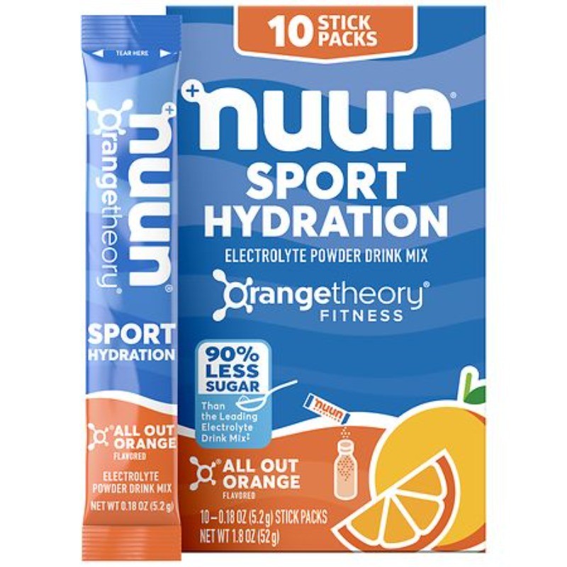 Electrolyte Powder Packets All Out Orange 0.18 oz