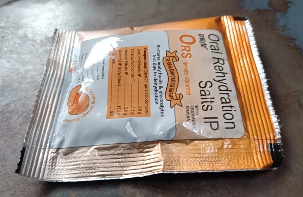 Cipla Prolyte ORS Orange 21g x 15 | Electrolyte Hydration Powder | 01/2028 Exp.