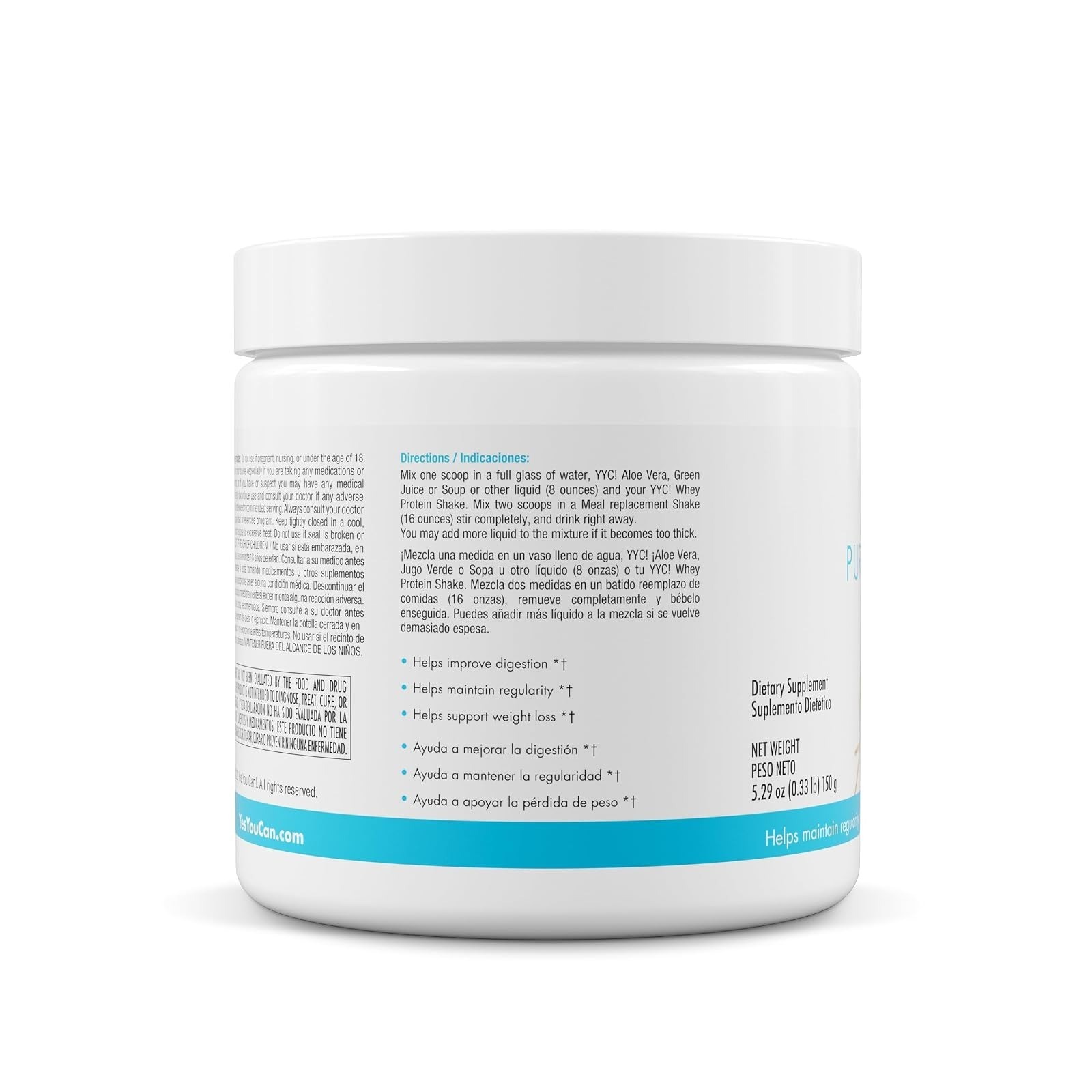 Yes You Can! Shake Booster Pure Fiber – 30 Servings