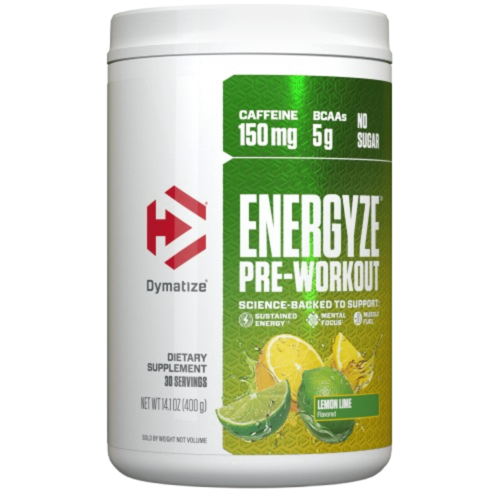 Dymatize, Energyze Pre-Workout, Strawberry Lemonade, 30 Servings