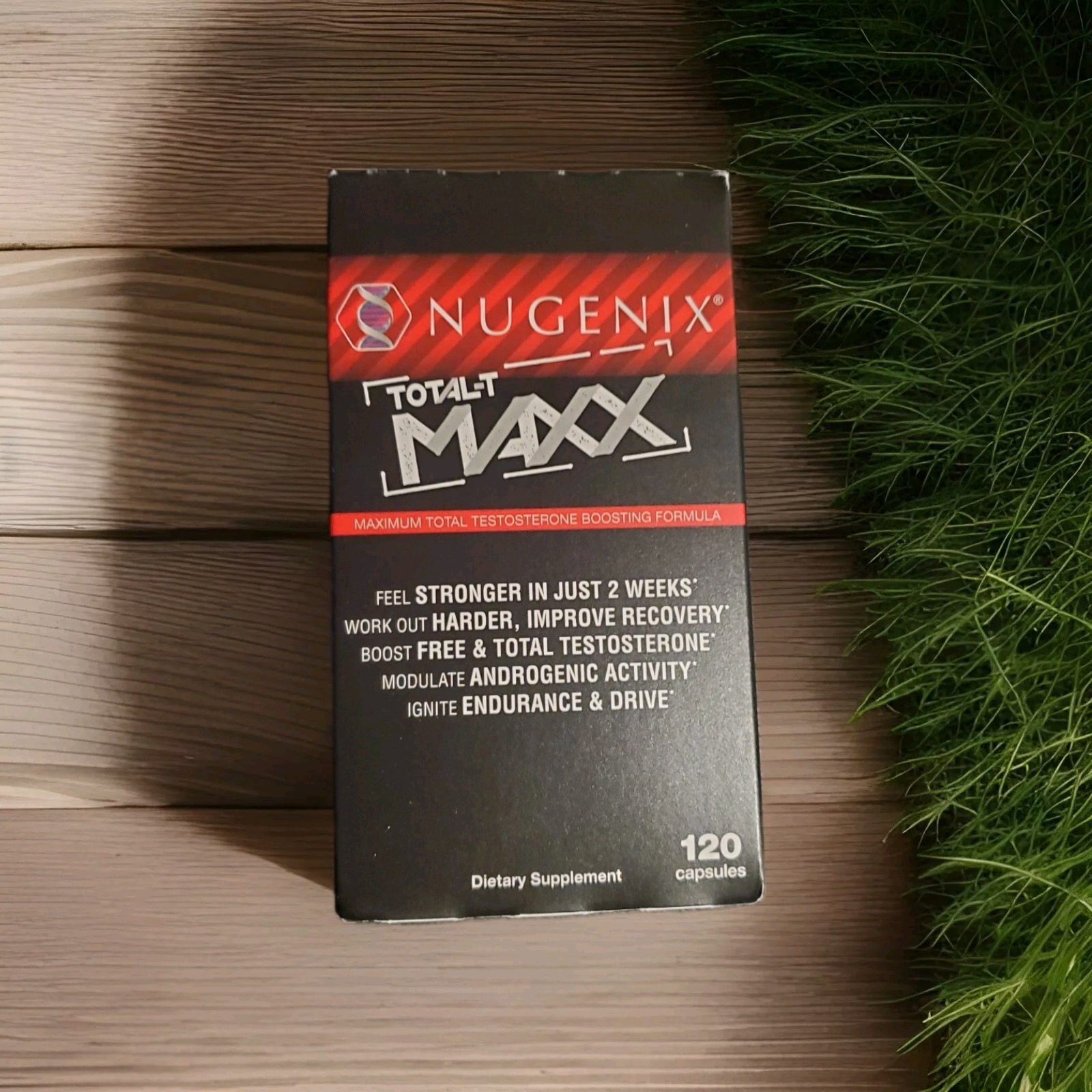 Nugenix Total Maxx 120 Caps Exp 2027+ Strength, Muscle, Libido