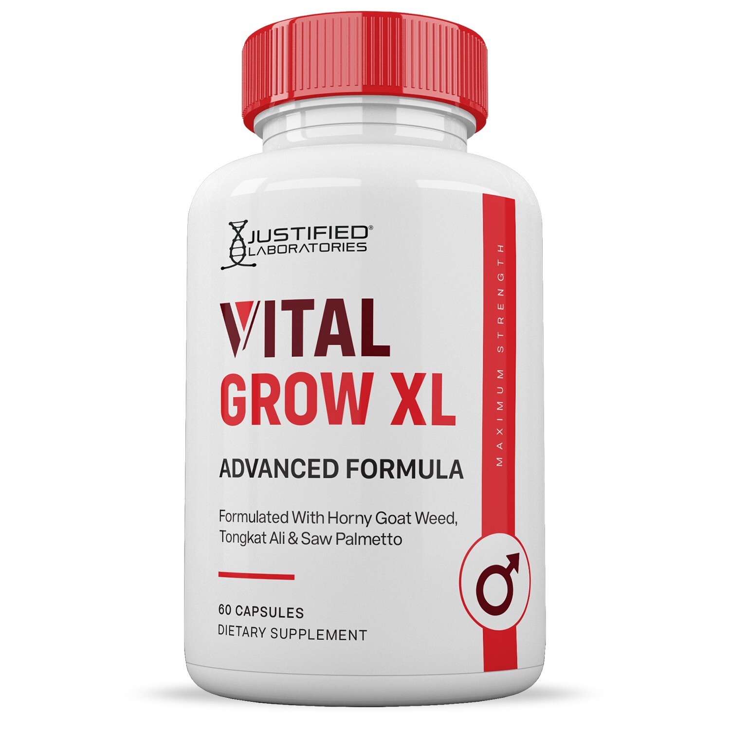 VItal Grow XL for Men Advanced Formula 1484MG Pills Vitamin Supplement 3 Pack