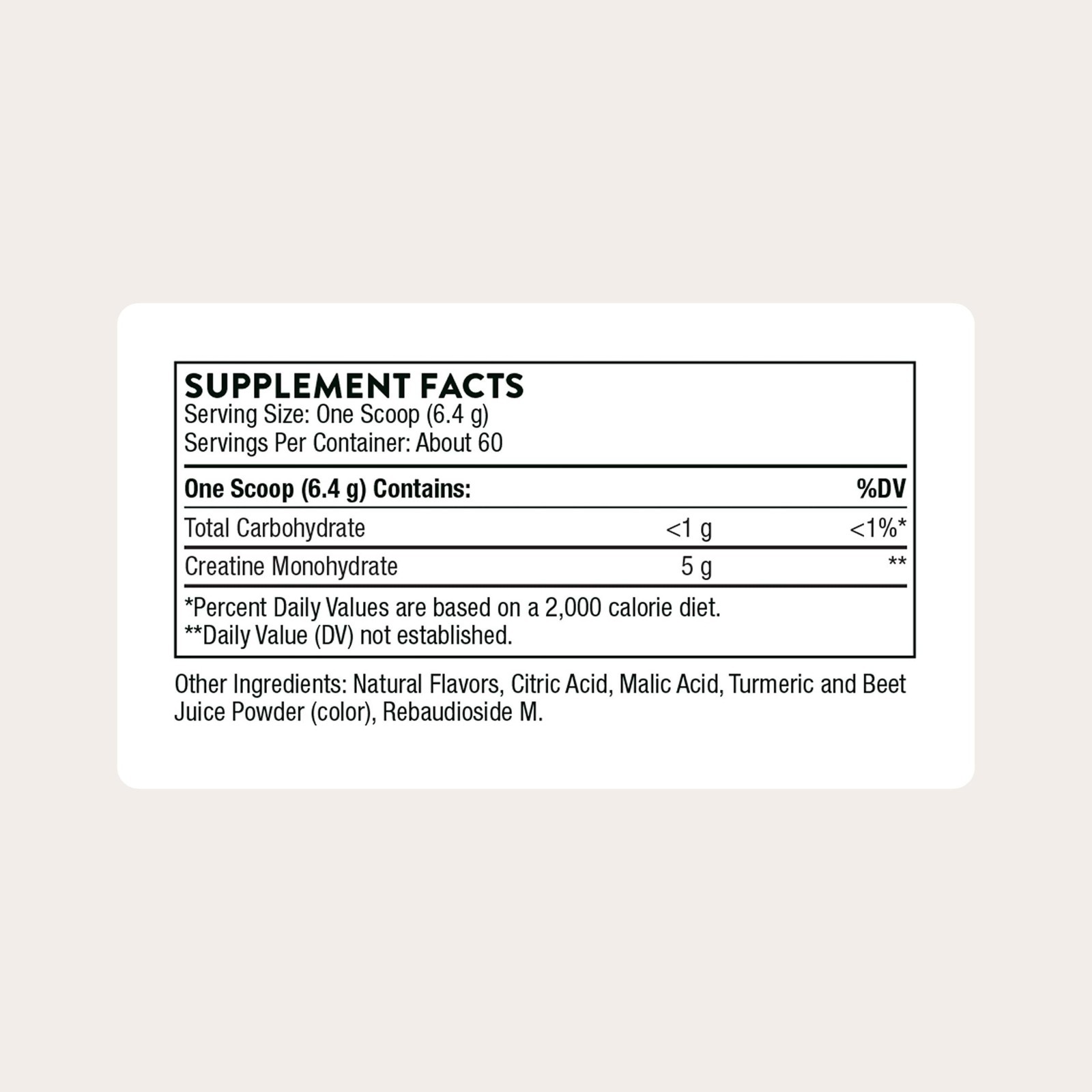 Micronized Creatine Monohydrate Powder, 60 Servings, Lean Muscle & Endurance Boo
