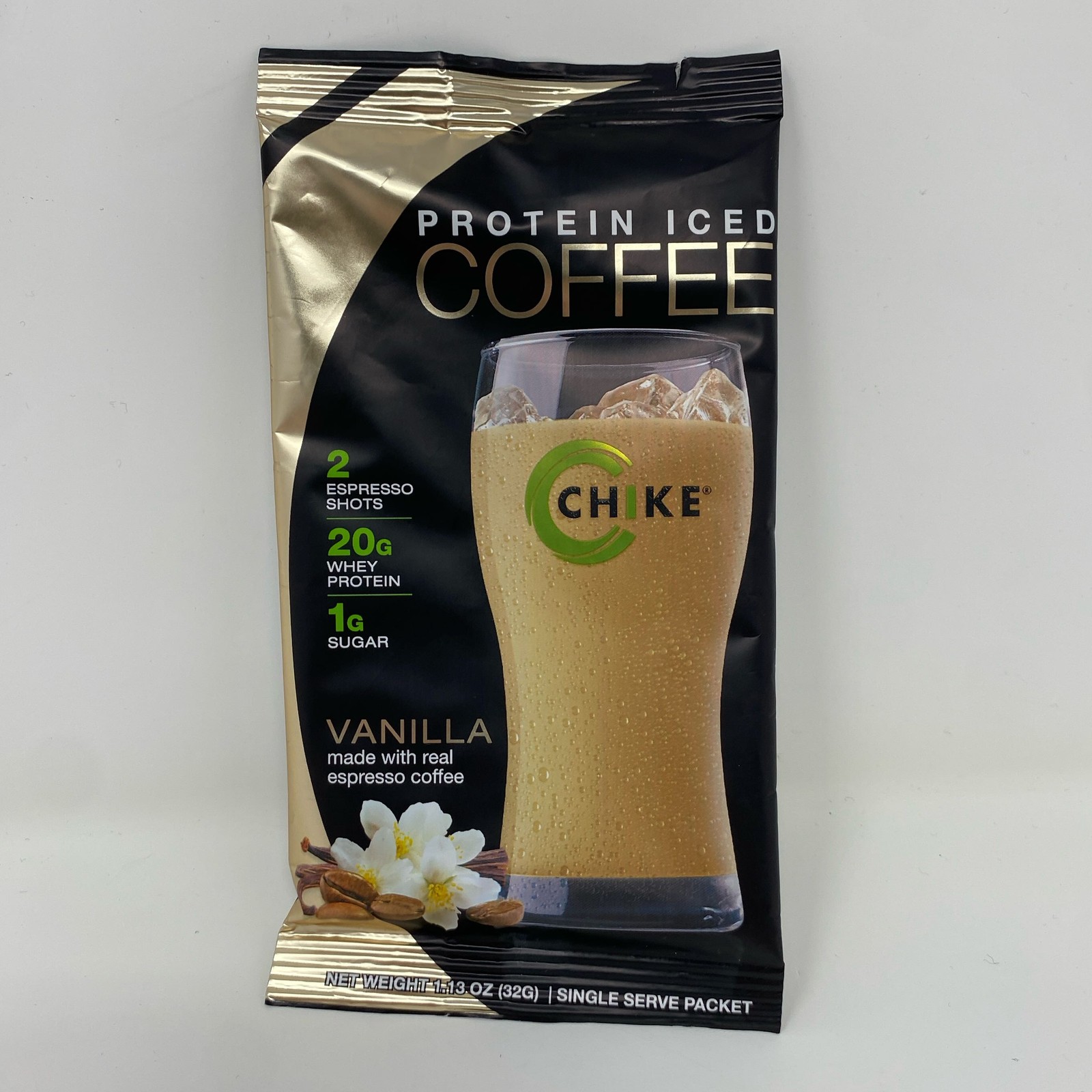 Chike Protein Iced Coffee Vanilla 1.13 oz Single-Serve Packet