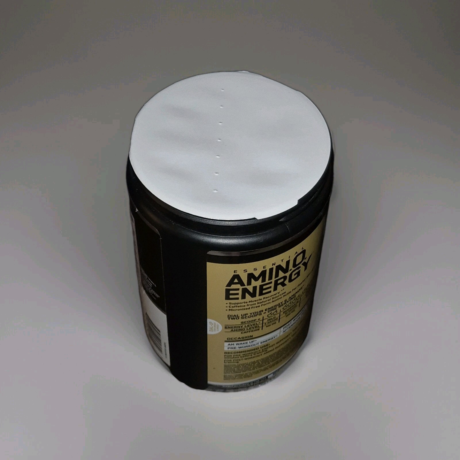 Discontinued AMINO ENERGY 2018 Half & Half Lemonade Ice Tea- NOT FOR CONSUMPTION