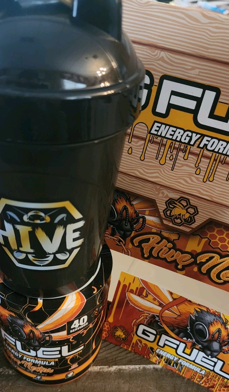 Gfuel Tub Lot of 2 Collectors Boxes Hive Nectar & Faze 51 New Sealed Tubs G Fuel