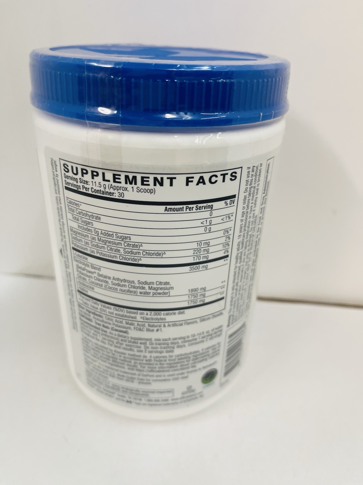 Xtend BCAA Powder Blue Raspberry Ice 30 Serving Sugar Free 12.2oz EXP 5/27