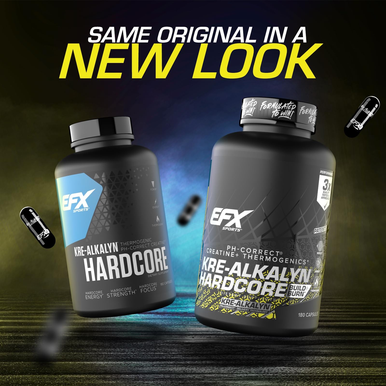 Kre-Alkalyn Hardcore | Thermogenic pH Correct Creatine Monohydrate Pill Suppl…
