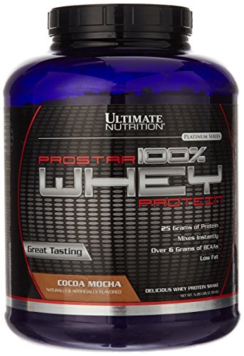 Ultimate Prostar Whey Protein Powder – 80 Servings,Cocoa Mocha, 5.28 Pounds