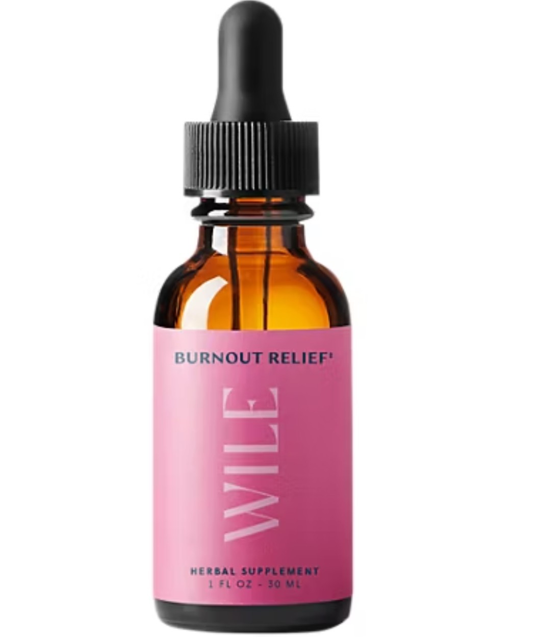 WILE BURNOUT Relief TINCTURE 1 fl oz (15 Serv) Natural Energy BEST BY 04/26