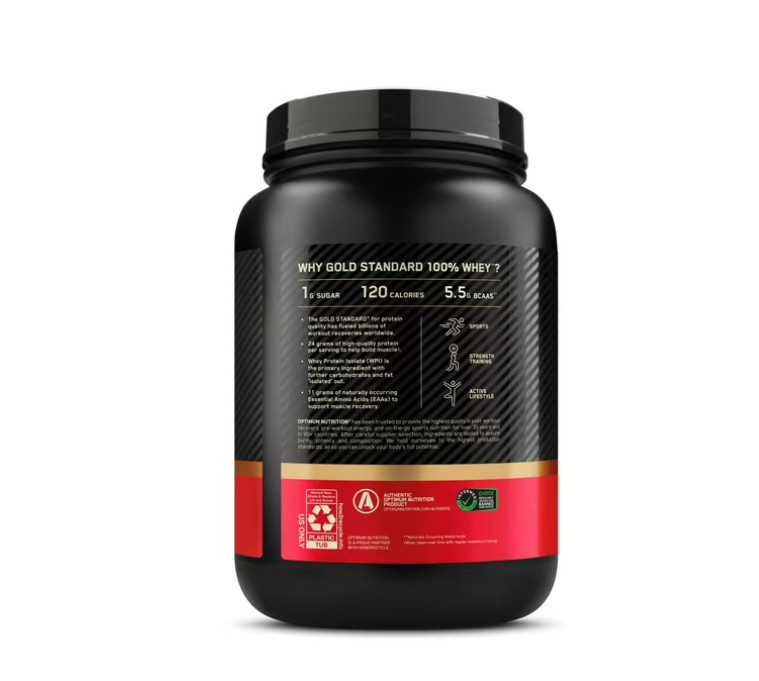 Optimum Nutrition Gold Standard 100% Whey Protein Powder Double Rich Chocolate