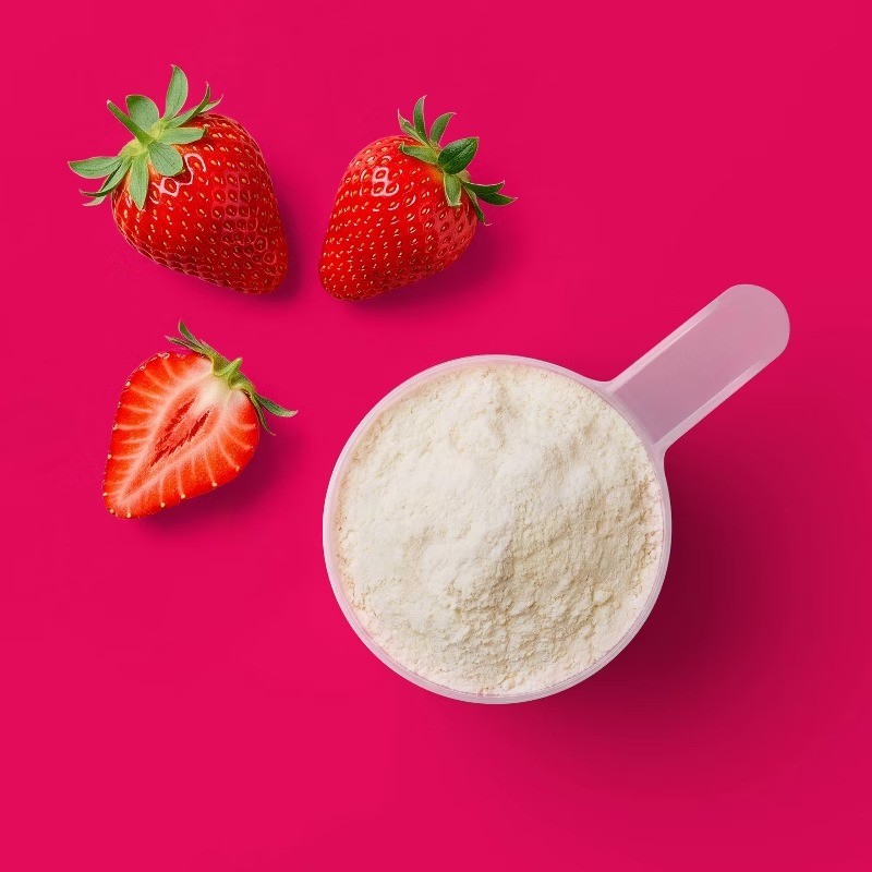 Whey Protein Powder – Strawberries and Cream – 16oz