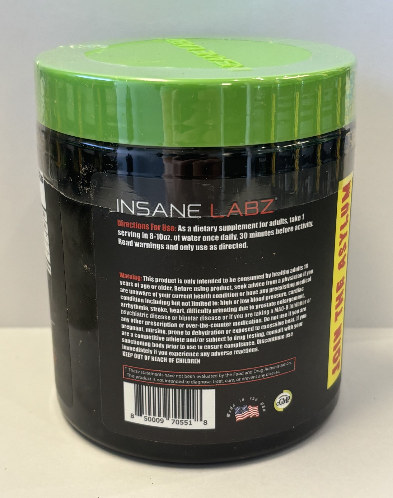 Insane Labz Creatine Craig Watermelon 30 Servings