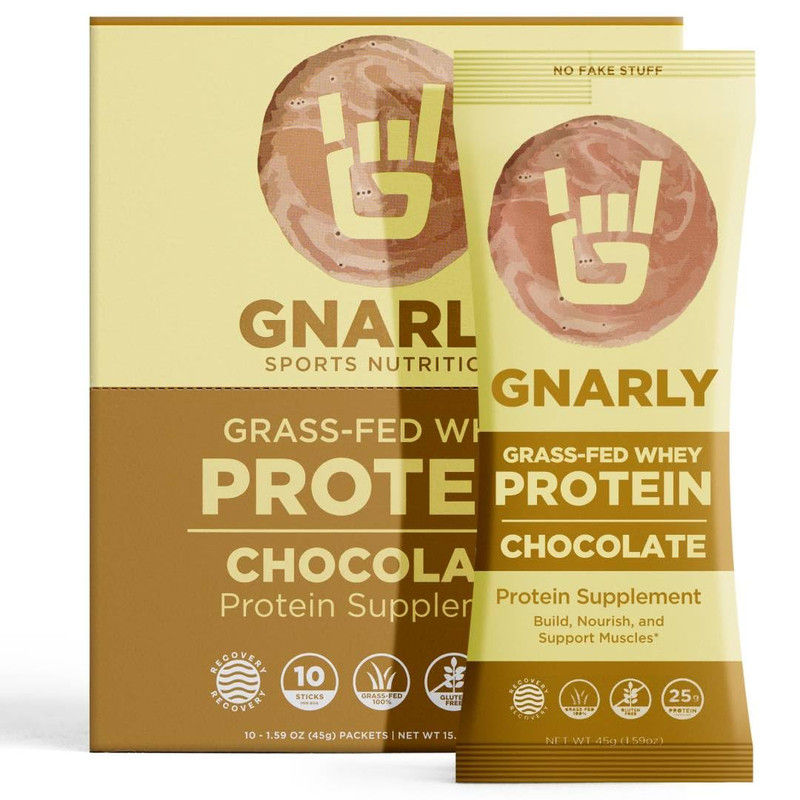 Gnarly Nutrition Chocolate Protein Powder Nsf Sport Certified 25G Protein