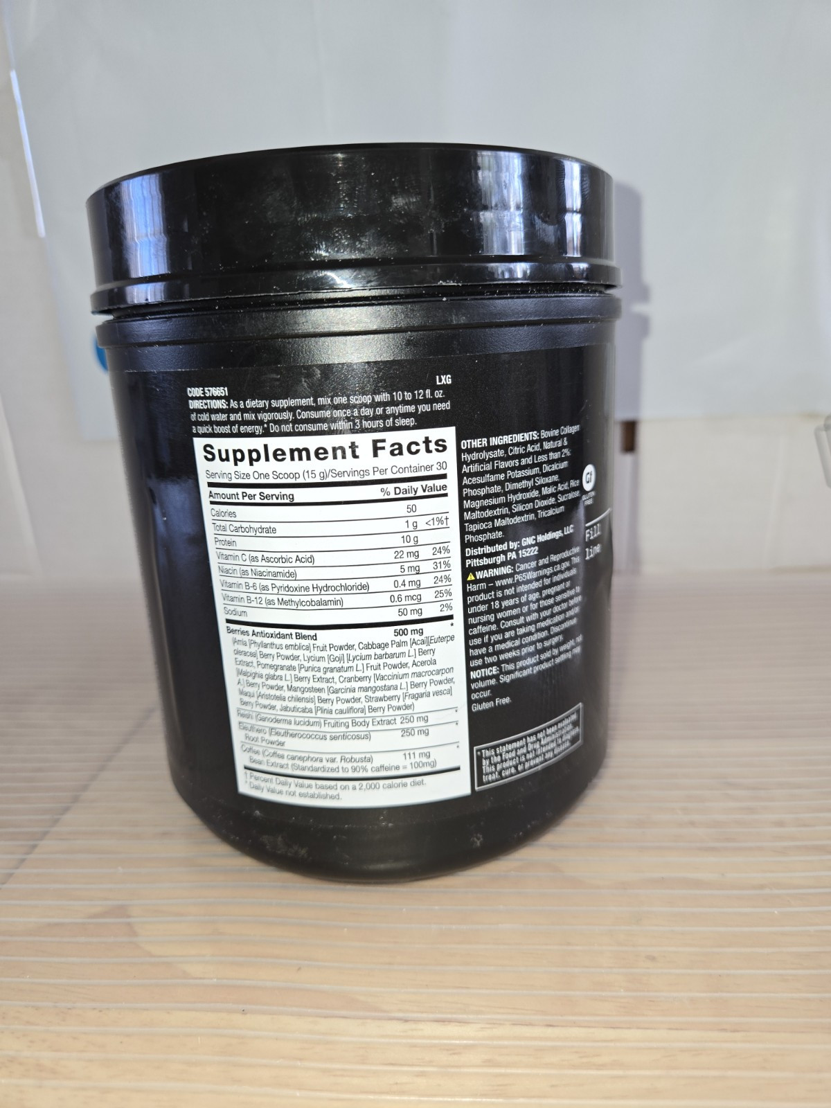 Anytime Energy Prototype V.1 Raspberry Tea – 15.9 oz. (30 Servings)