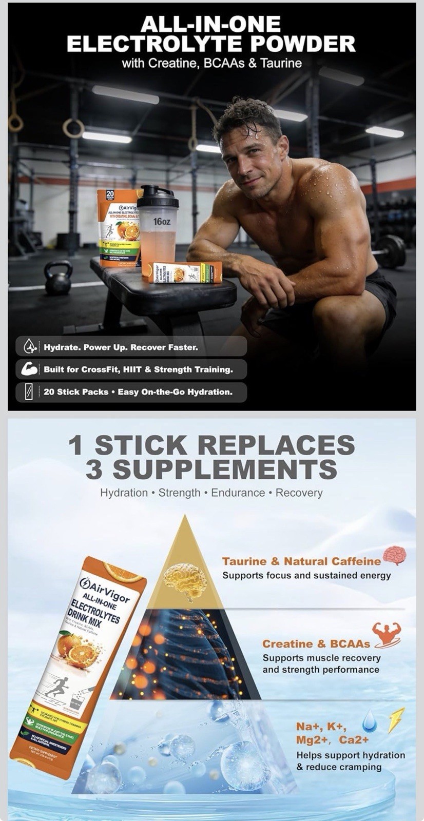 Creatine Electrolytes Powder