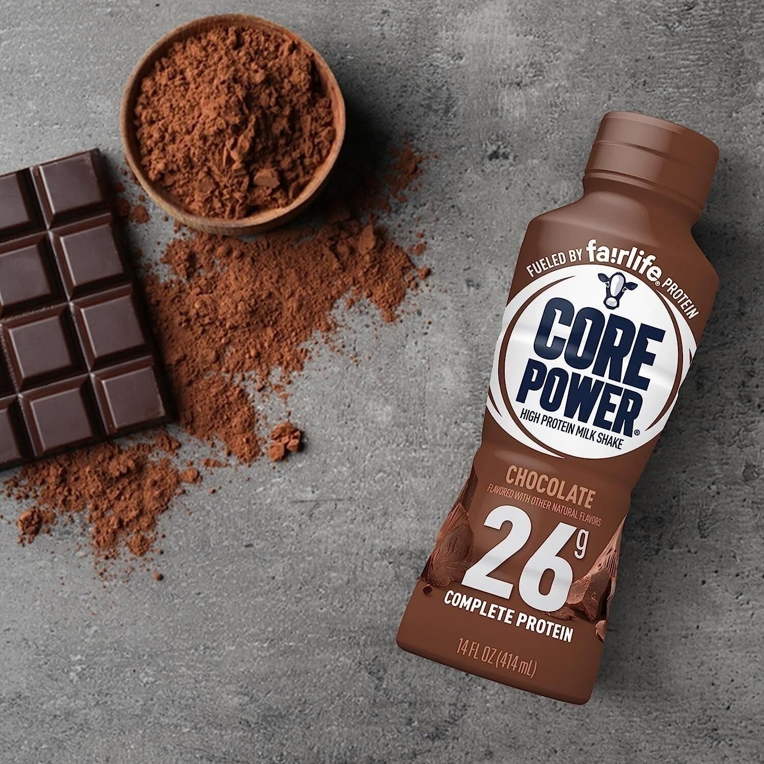 Core Power Protein Shakes 26g |- 2 Chocolate, 2 Vanilla and Strawberry…