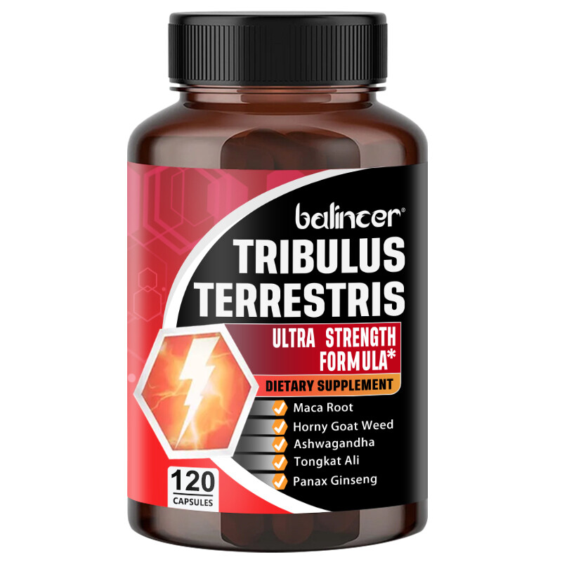 Tribulus Extract Capsules (30 To 120 Capsules) Muscle Enhancer