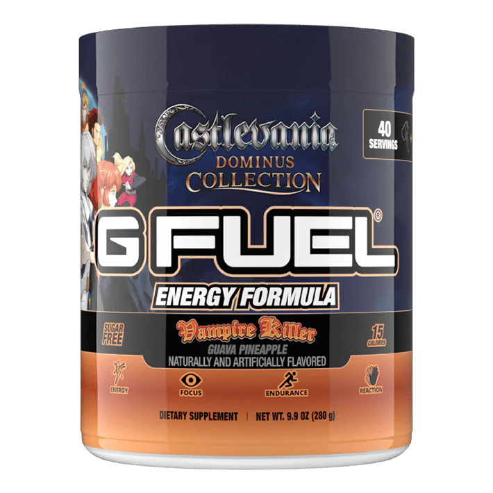 G Fuel Cyberpunk Edgerunners 2077 Immuno-Fluid Collector’s Box Tub + Shaker Cup