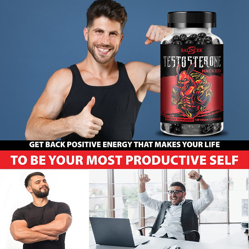 Testosterone Booster – Increase Energy, Improve Muscle Strength & Growth