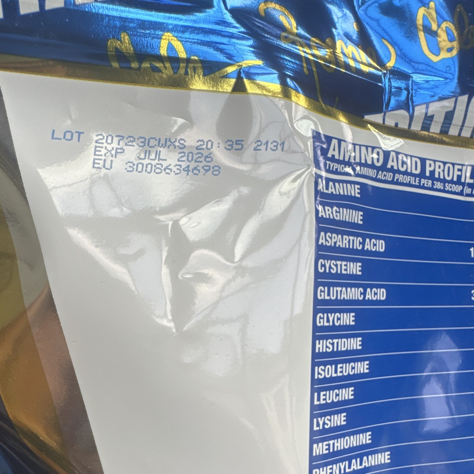 Ronnie Coleman Signature Series Whey XS 5 lb Strawberry Milkshake, Amino Spiking