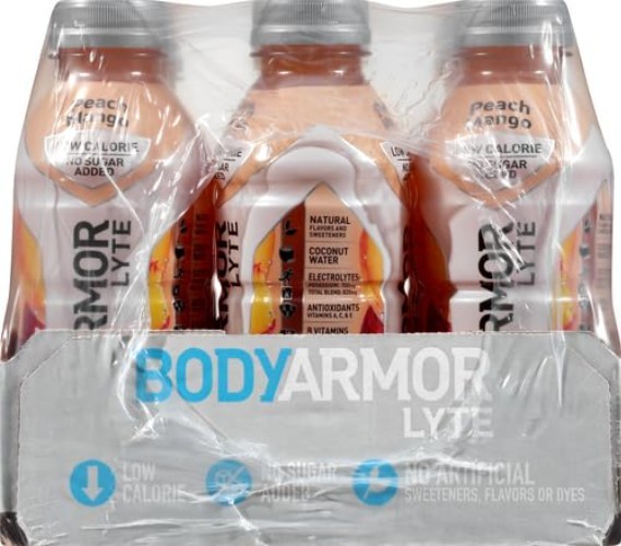 Refresh and Replenish with LYTE Peach Mango Electrolyte Drink, 20 Calories
