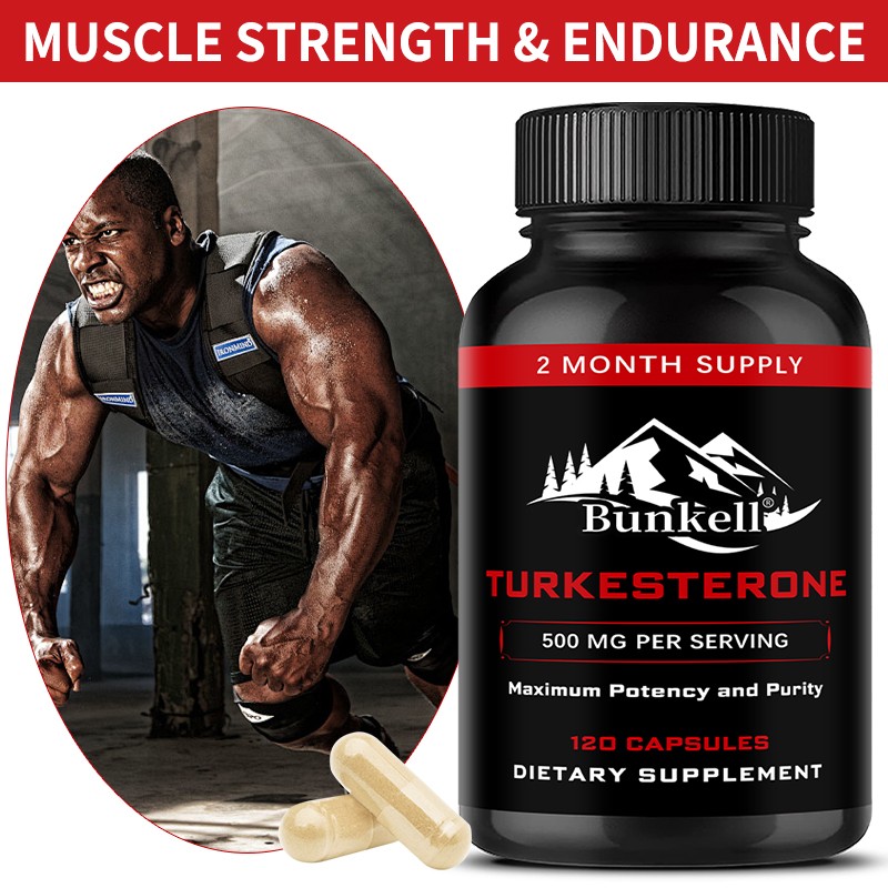Turkesterone – Balanced Muscle Strength and Maintain Muscle Healthy 120 Capsules