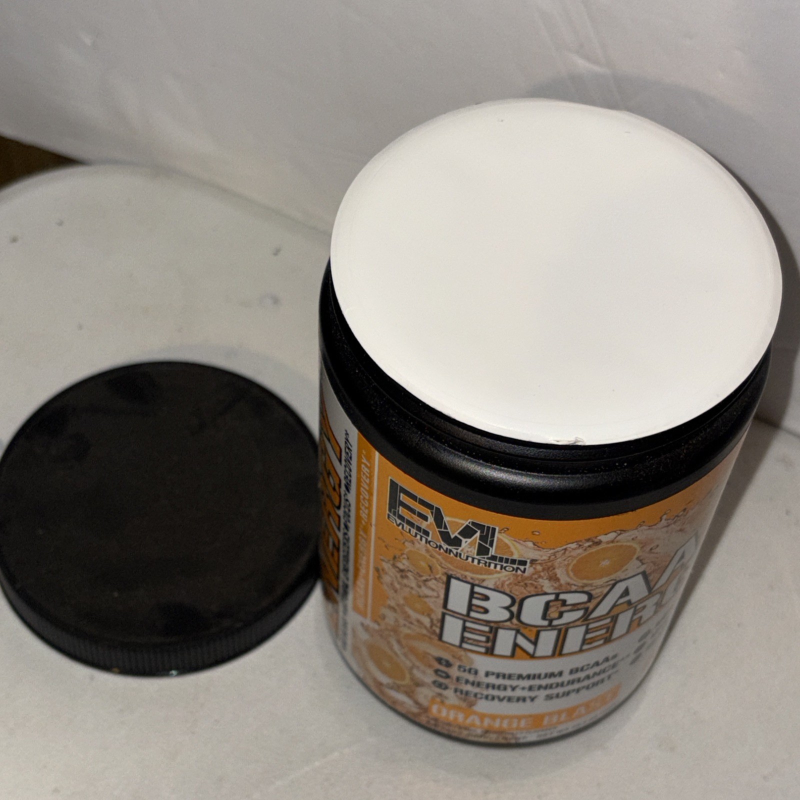 Evlution Nutrition BCAA Energy Recovery 30 Servings Orange Blast Exp6/26 Limited