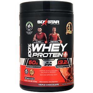 Six Star Pro Nutrition 100% Whey Protein Plus Elite Series Triple Chocolate
