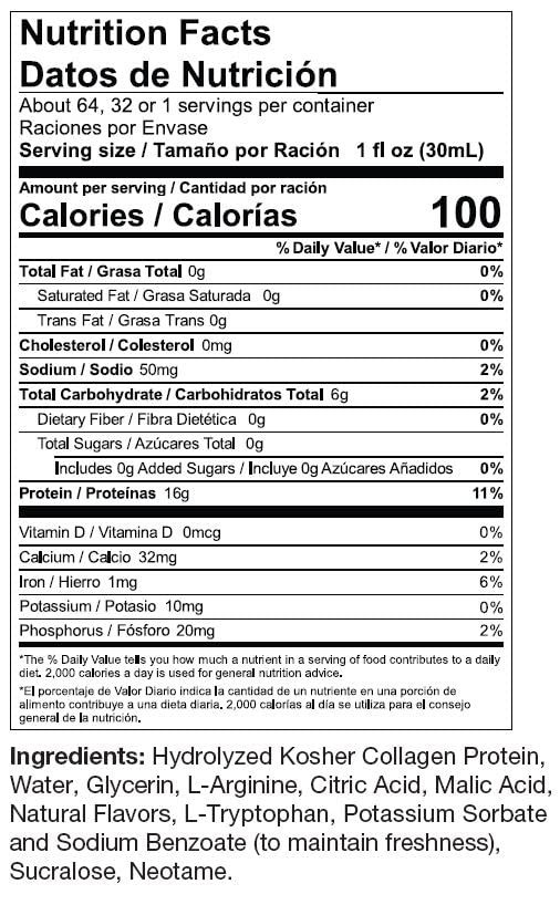 30PK LiquaCel Concentrated Liquid Protein, Apple Sugar Free 1 Fl Oz 782028000896