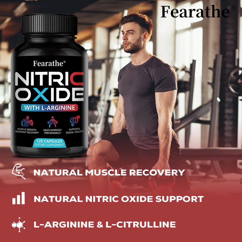 Nitric Oxide Supplement, Nitric Oxide Booster for Heart, Circulation, Immune