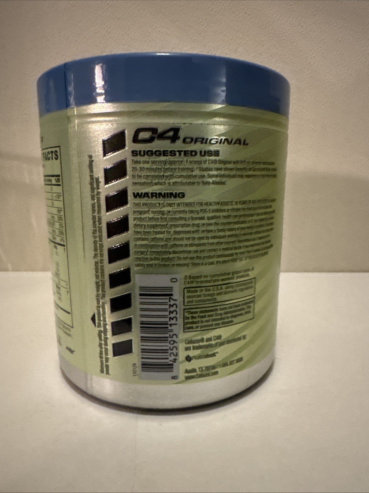C4® Original Pre-Workout Icy Blue Razz 9.4 Oz 30 Servings Best Deal L@@K !!