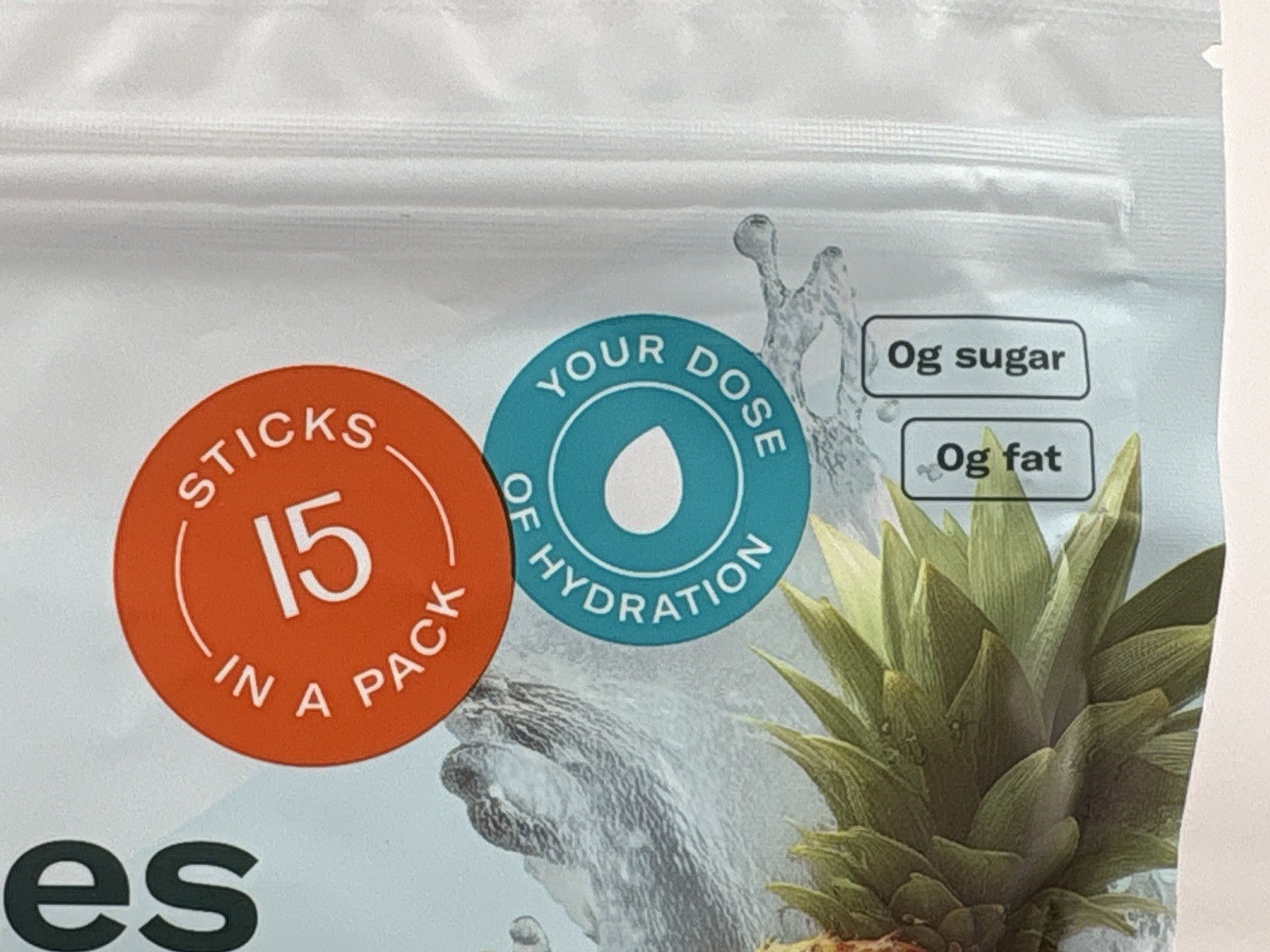 True Sea Moss Electrolytes Powder 15 Stickpacks Mango & Pineapple 0g Sugar