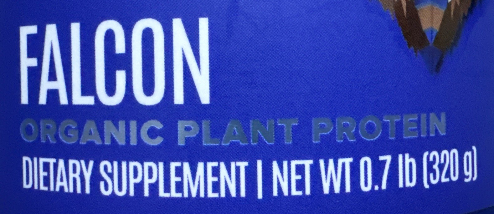 Birdman Falcon Organic Vegan Plant Protein Sugar Free Drink Powder Chocolate