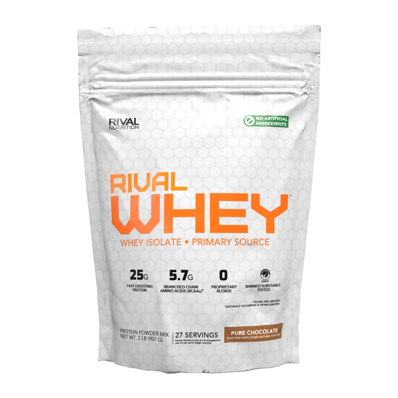 Naturally Flavored Rival Whey – Pure Chocolate 2lb