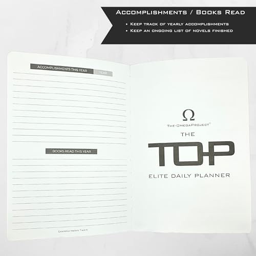 The TOP Elite Daily Planner – Gestión del El planificador diario TOP Elite