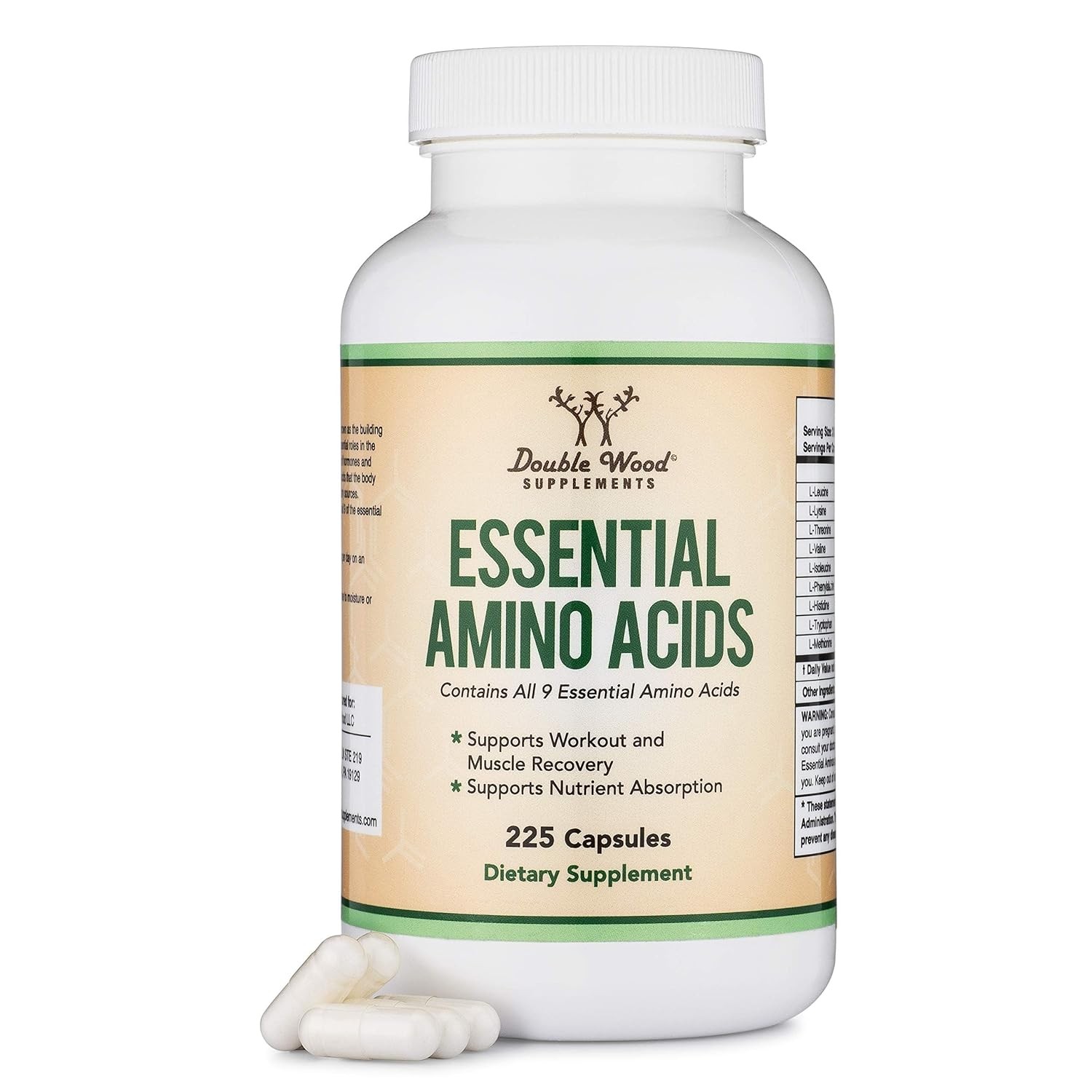 Essential Amino Acids Powder 9 Essential Amino Acid Blend 1 Gram Per Serving