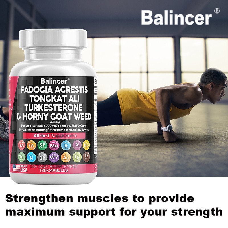Turkesterone Nourish Kidneys Improve Male Function Enhance Immunity 30-120 Pills
