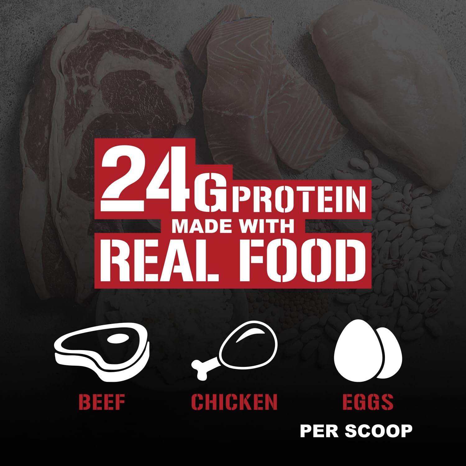 5% Nutrition Rich Piana Shake Time | 24g Animal Based Protein Drink | Grass-Fed