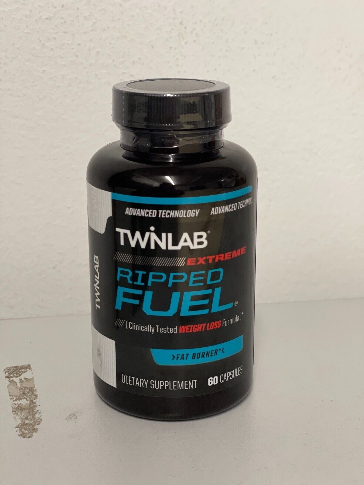 Twinlab Ripped Fuel Extreme Weight Loss Formula Burn Fat Energy 60 caps