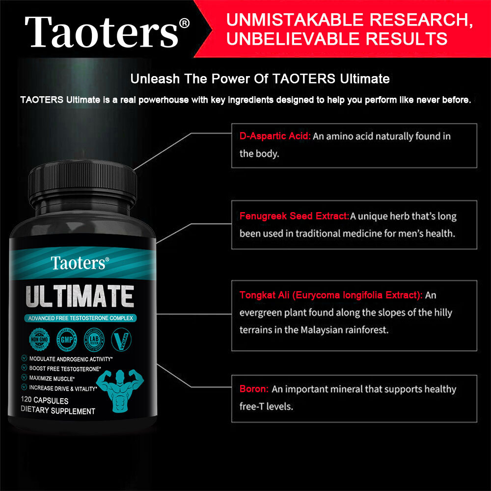 Advanced Testosteron Complex – Increase Energy, Improve Muscle Strength & Growth