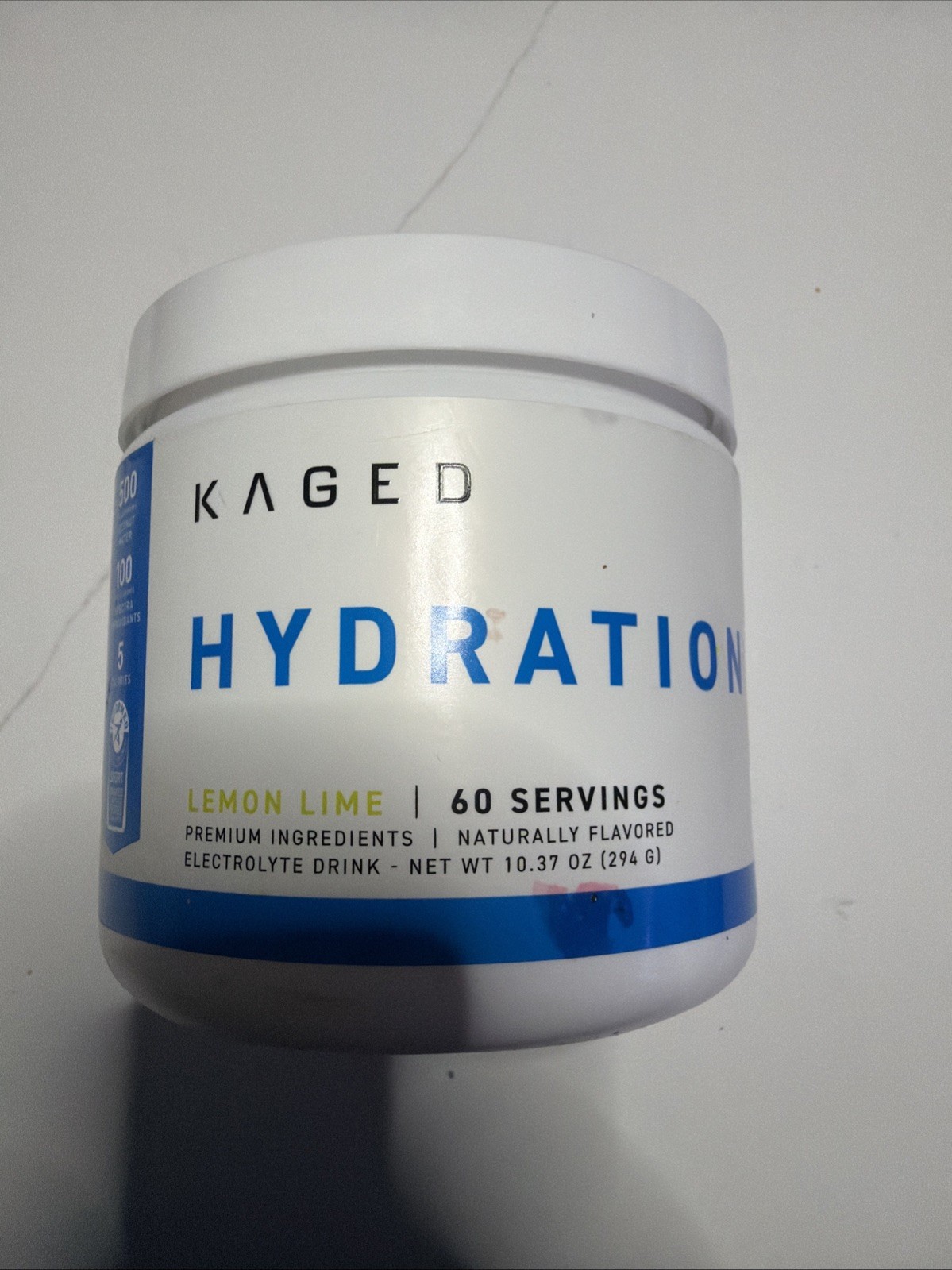 Hydration, Lemon Lime, 9.74 oz (276 g)
