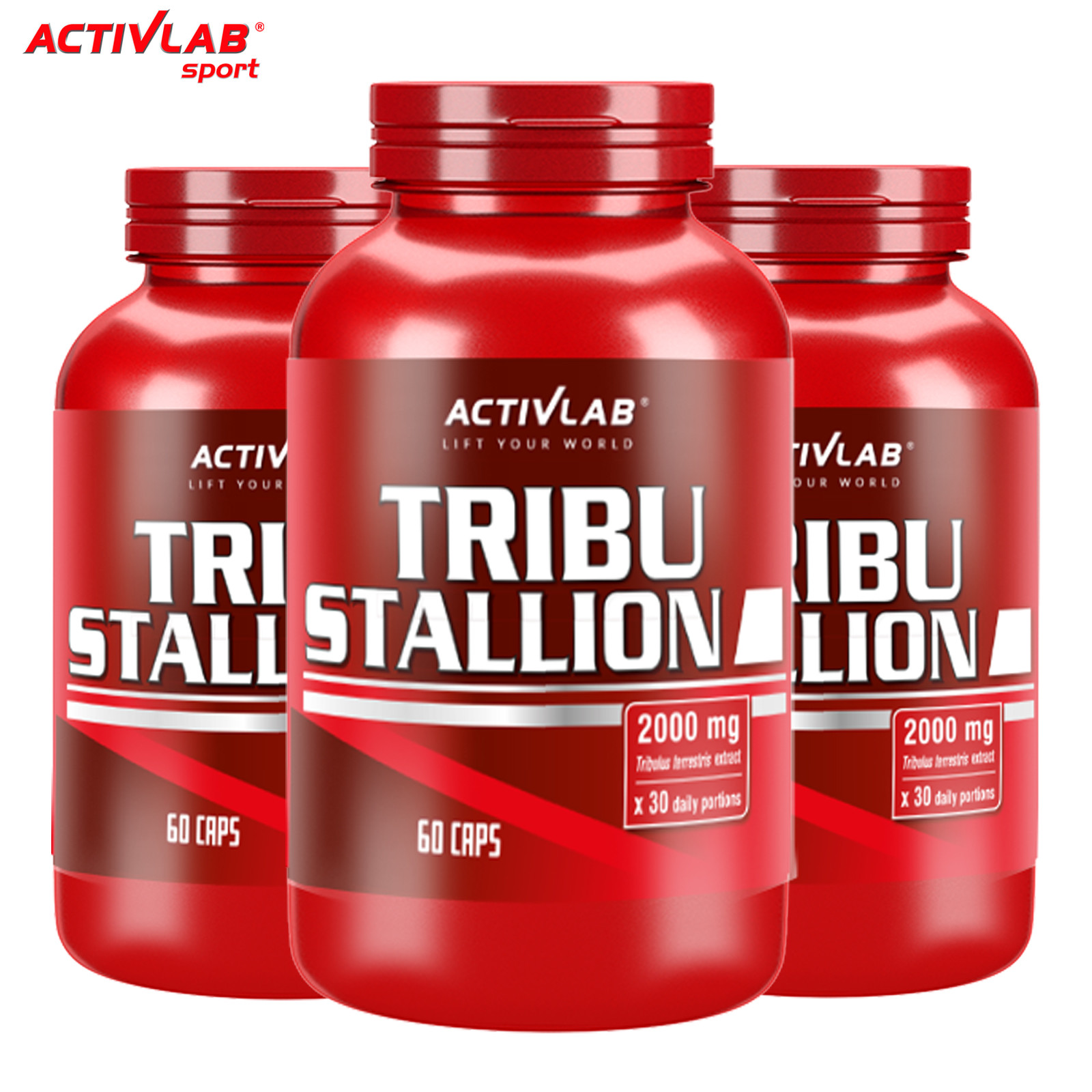 TRIBUSTALLION – Tribulus Terrestris Estract Supplement Testosterone Booster