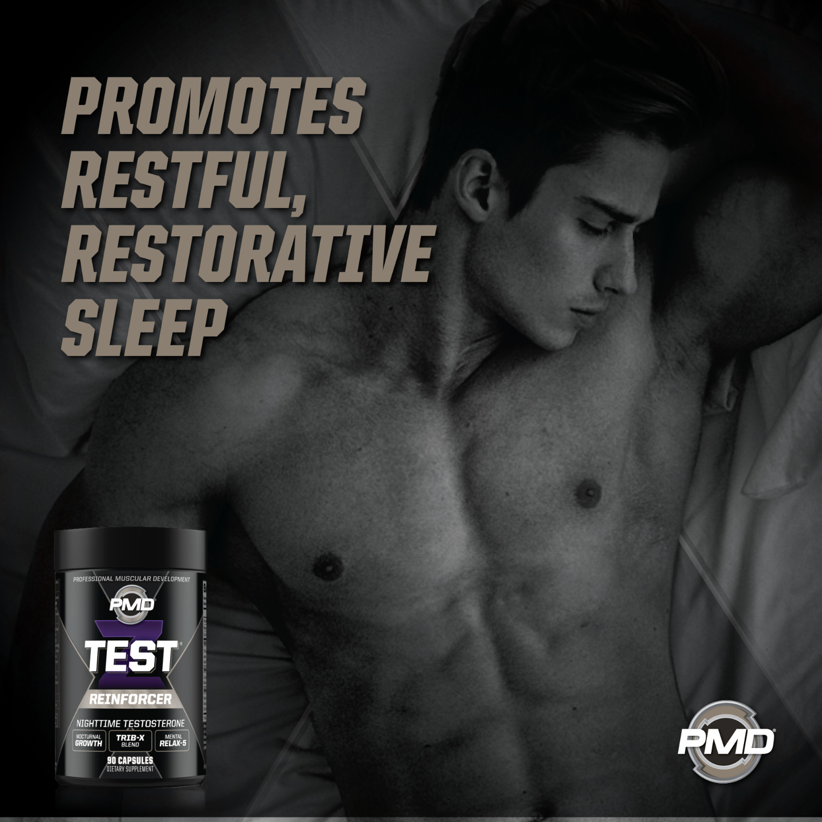 Z-TEST – Nighttime Testosterone & Sleep Support for Maximum Effect – (90 Caps)